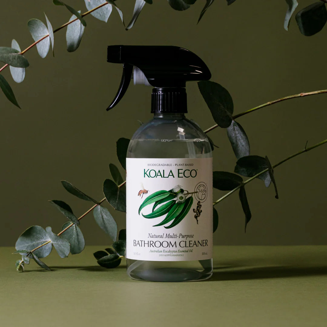 Natural Multi-Purpose Bathroom Cleaner - Eucalyptus Essential Oil 500mL