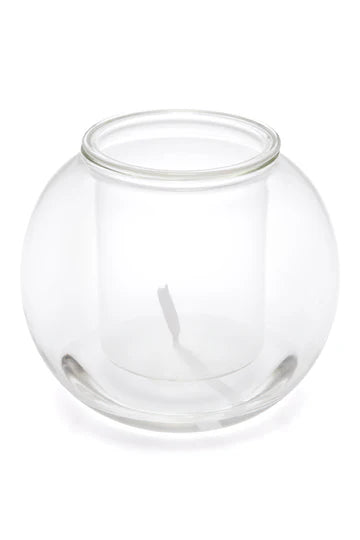 Medium Self-Watering Glass Pot