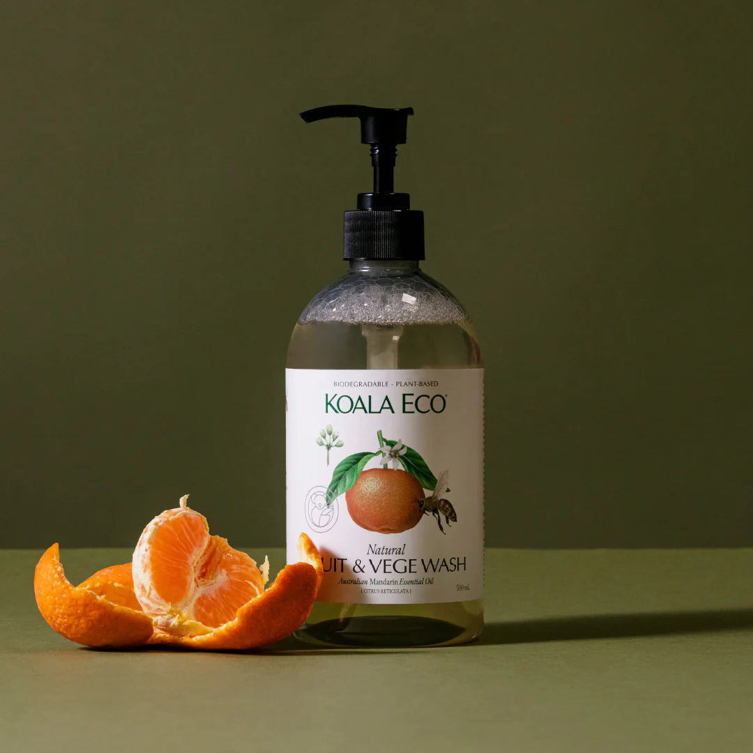 Fruit & Vege Wash - Mandarin Essential Oil 500mL