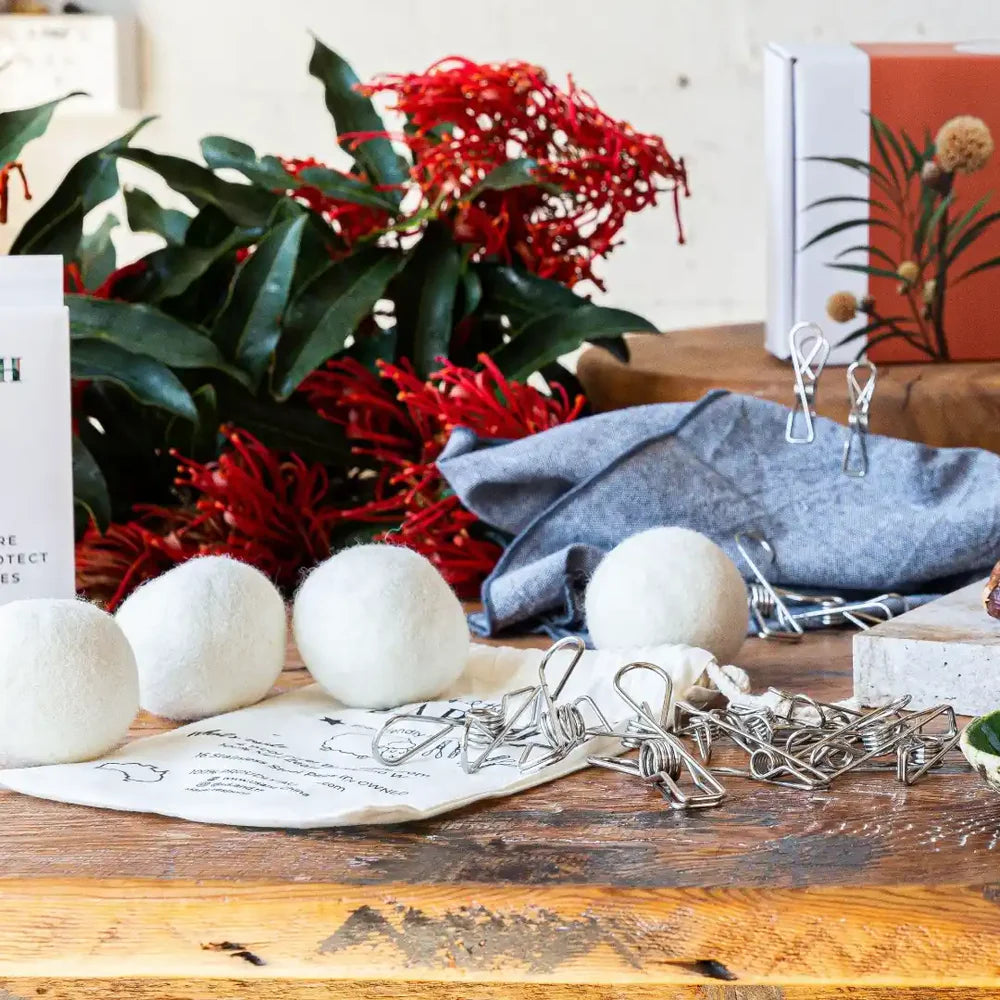 Eco Laundry Bundle - Pegs & Dryer Balls