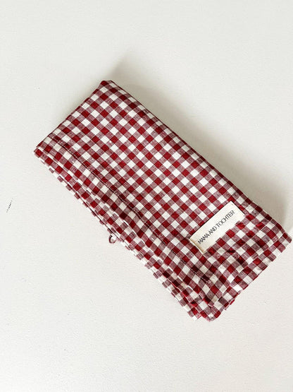 Gingham French Linen Tea Towels