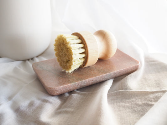 Pink Marble Soap Dish