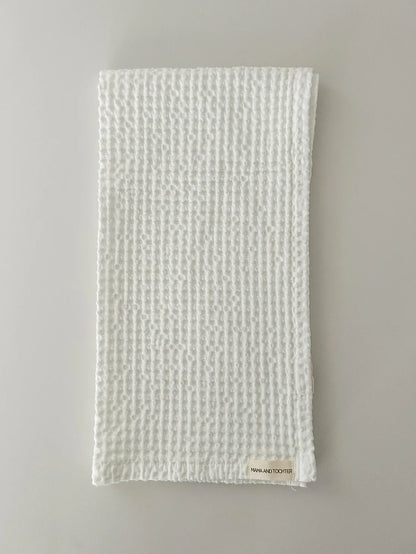 100% Organic Cotton Rustic Waffle Tea Towel